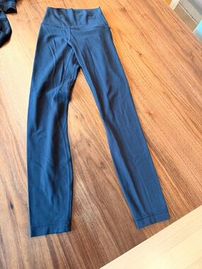 BUNDLE of 3 Lululemon Align High-Rise Black Size 0 Buttery Soft - set of 3 pairs